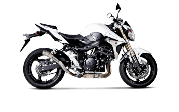 Akrapovic Slip-on Line Titanium Einddemper zonder E-keur Suzuki GSX-S 750 2015 - 2016